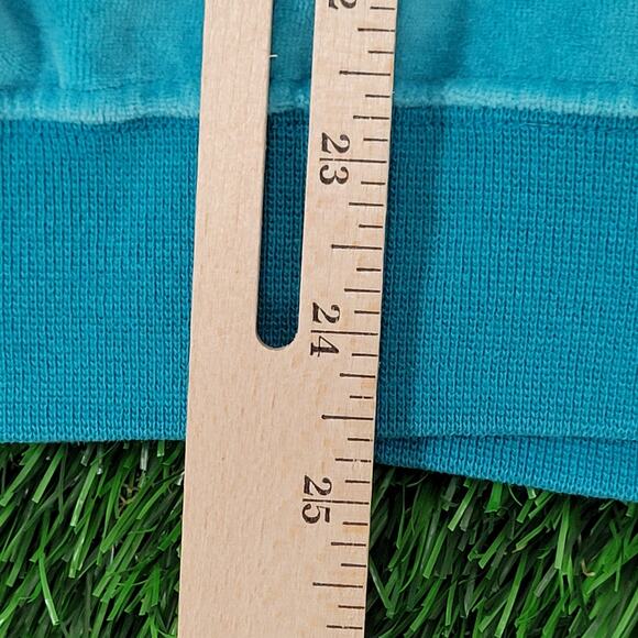 Vintage 90s MOD Velour Collared Sweater Womens M 21x24 Baggy - Picture 9 of 13